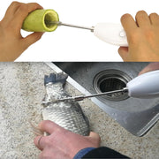 Mini scavatore multifunzionale ricaricabile per verdure da cucina per uso domestico, Multi-functional Scaler