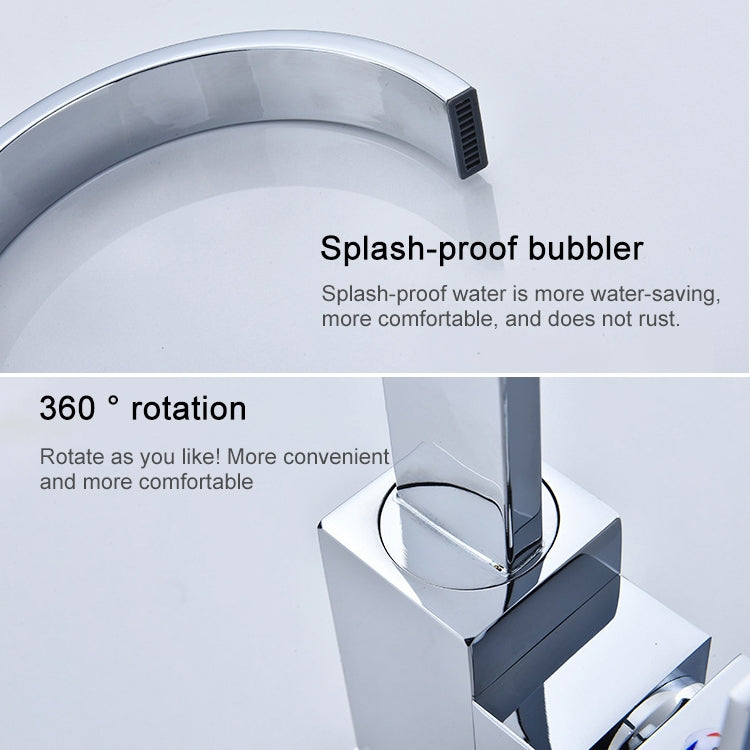 Rubinetto girevole per lavelli, rubinetto per acqua calda e fredda, spina CN, Rotatable Faucet