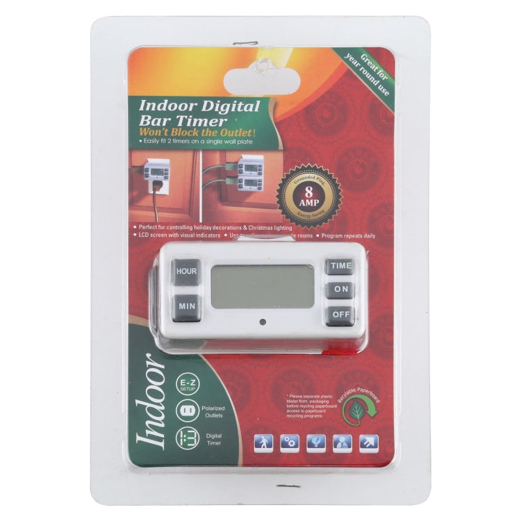 Interruttore timer digitale da barra 110 V per interni