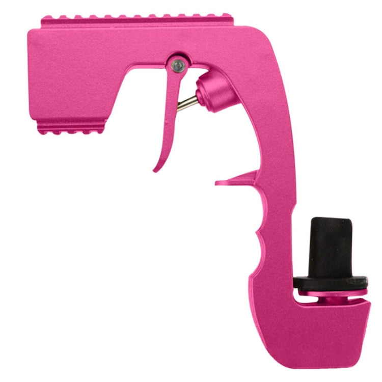 Strumento per pistola ad squirt per bottiglia di champagne in metallo avvolto in plastica, Plastic Wrapped Metal