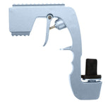 Strumento per pistola ad squirt per bottiglia di champagne in metallo avvolto in plastica, Plastic Wrapped Metal