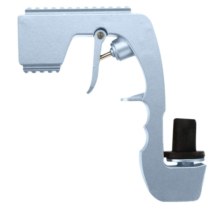 Strumento per pistola ad squirt per bottiglia di champagne in metallo avvolto in plastica, Plastic Wrapped Metal