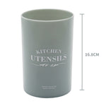 Contenitore per secchiello per utensili da cucina in silicone, dimensioni: L, 16,8x11 cm, Container, Size: L