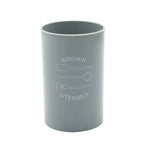 Contenitore per secchiello per utensili da cucina in silicone, misura: S, 13,8x9 cm, Container, Size: S