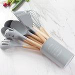 Contenitore per secchiello per utensili da cucina in silicone, misura: S, 13,8x9 cm, Container, Size: S