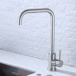 Il rubinetto girevole in acciaio inossidabile 304 lavelli il rubinetto dell'acqua calda e fredda, Cold And Hot Water Tap