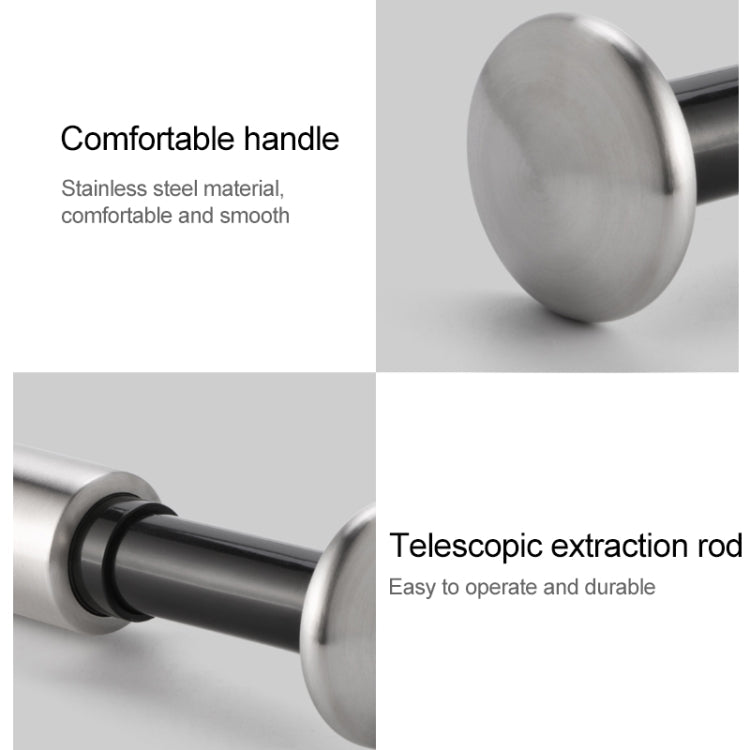 Set di tappi per la conservazione del vino rosso originale Xiaomi Youpin CircleJoy in acciaio inossidabile, stile: 4 tappi in una pompa, 4 Stoppers in One Pump