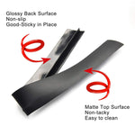 Striscia sigillante per cucina impermeabile antipolvere antivegetativa per stufa a gas da 21 pollici da 2 pezzi, 21 inches (White), 21 inches, 21 inches (Black)