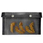 Borsa da forno per barbecue in rete antiaderente resistente al calore per barbecue, dimensioni: 24 x 14 cm (nero), 24 x 14cm (Black)