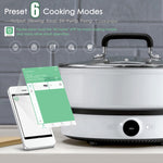 Fornello a induzione con schermo OLED originale Xiaomi Mijia 2100W 2 Controllo app connessione NFC, presa americana, Cooker 2 2100W