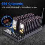 QC100 Sistema chiamata cercapersone wireless 999 canali