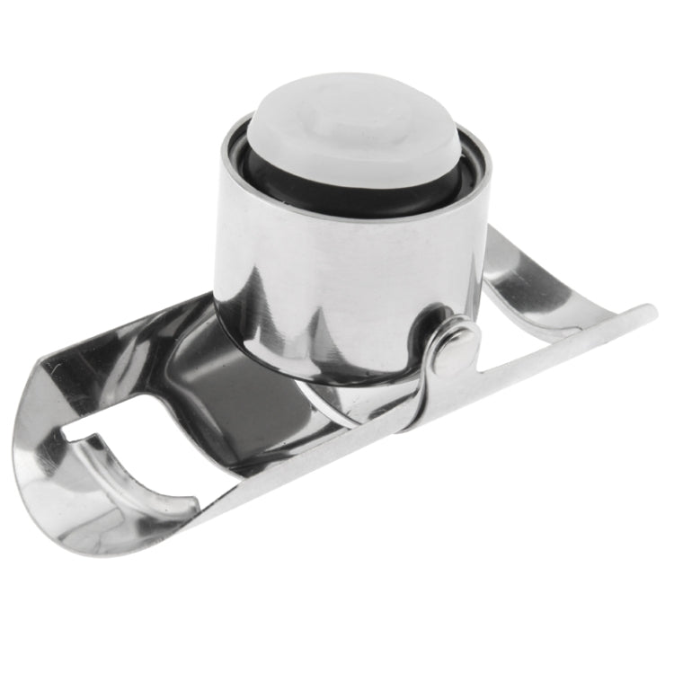 Tappo per bottiglia di vino champagne in acciaio inossidabile da 5 pezzi, 5 PCS  Wine Bottle Stopper