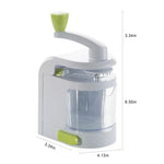 Multifunzionale Manuale Grattugia per Verdure Patate Carote Cutter Affettatrice, Consegna Colore Casuale, Manual Vegetable Grater