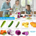 Multifunzionale Manuale Grattugia per Verdure Patate Carote Cutter Affettatrice, Consegna Colore Casuale, Manual Vegetable Grater