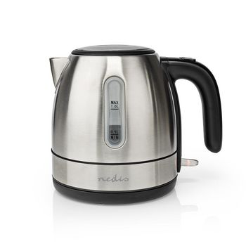 Electric Kettle | 1.0 l | Stainless Steel | Aluminium | Rotatable 360 degrees | Concealed heating element | Strix® controller | Boil-dry protection