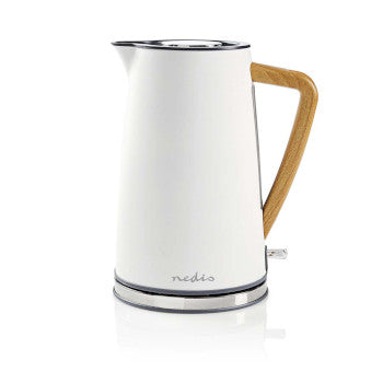 Electric Kettle | 1.7 l | Soft-Touch | White | Rotatable 360 ​​degrees | Concealed heating element | Strix® controller | Boil-dry protection