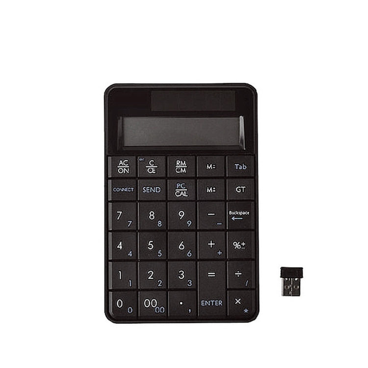 MC-56AG Tastiera numerica e calcolatrice wireless USB 2 in 1 2,4G con display LCD