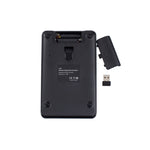 MC-56AG Tastiera numerica e calcolatrice wireless USB 2 in 1 2,4G con display LCD