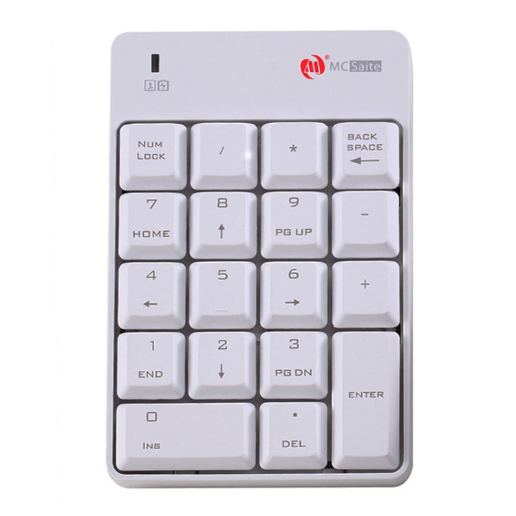 MC Saite SK-51AG Tastiera numerica wireless USB 2 in 1 2.4G e mini calcolatrice per PC desktop portatile, SK-51AG