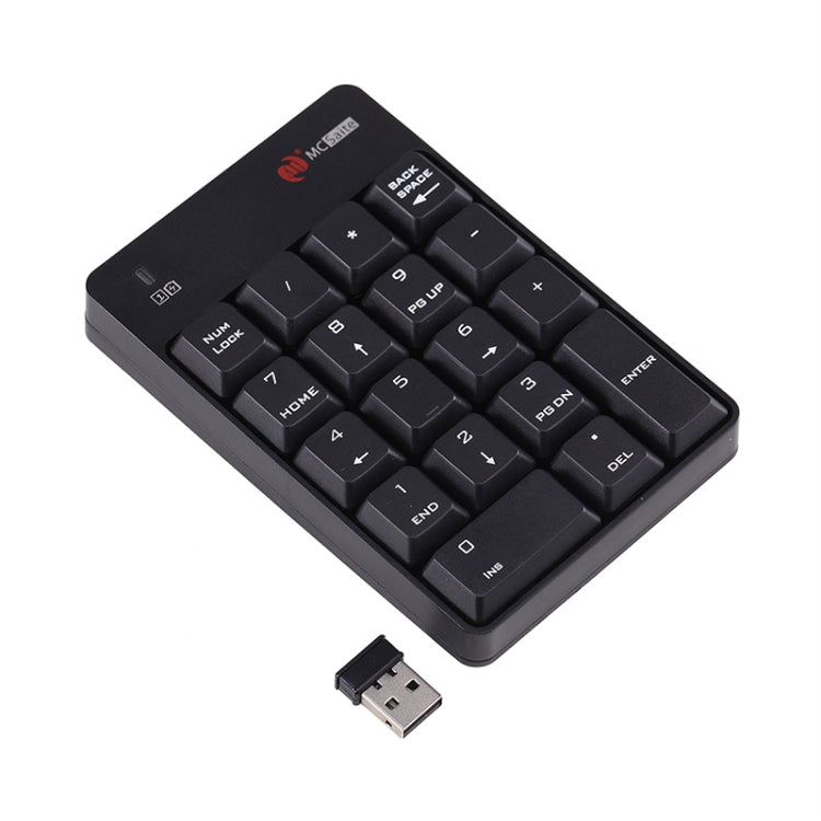 MC Saite SK-51AG Tastiera numerica wireless USB 2 in 1 2.4G e mini calcolatrice per PC desktop portatile, SK-51AG