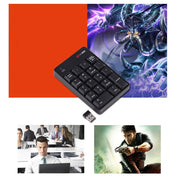 MC Saite SK-51AG Tastiera numerica wireless USB 2 in 1 2.4G e mini calcolatrice per PC desktop portatile, SK-51AG