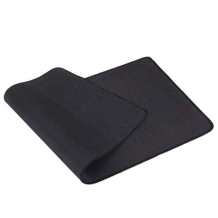Tappetino per mouse esteso, grande, in tinta unita, per tastiera da gioco e da ufficio, in colore nero, dimensioni: 60 cm x 30 cm, Size: 60cm x 30cm