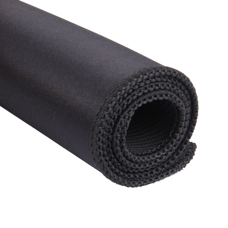 Tappetino per mouse esteso, grande, in tinta unita, per tastiera da gioco e da ufficio, in colore nero, dimensioni: 60 cm x 30 cm, Size: 60cm x 30cm