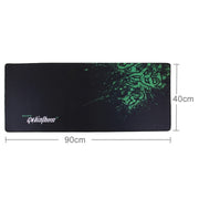 Tappetino mouse esteso per tastiera da gioco e da ufficio, dimensioni: 90 cm x 40 cm, Size: 90cm x 40cm
