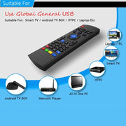 Tastiera con telecomando wireless 2.4G Air Mouse MX3-M con microfono per Android TV Box/Mini PC, Air Mouse with Mic