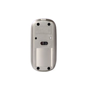 MC-008 Mouse wireless con ricarica della batteria Bluetooth 3.0 per laptop e telefoni cellulari con sistema Android, MC-008 (White), MC-008 (Gold)