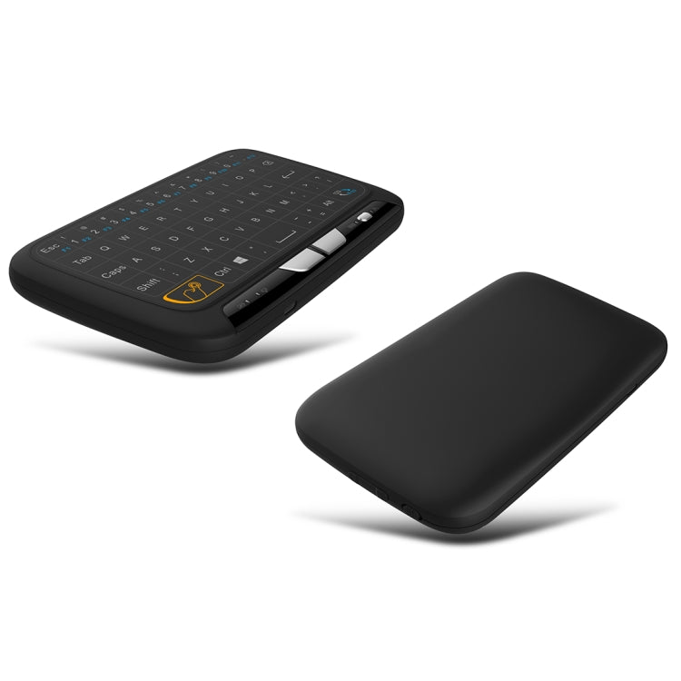 Tastiera QWERTY mini mouse wireless H18 da 2,4 GHz con touchpad/vibrazione per PC, TV, H18 Wireless Keyboard