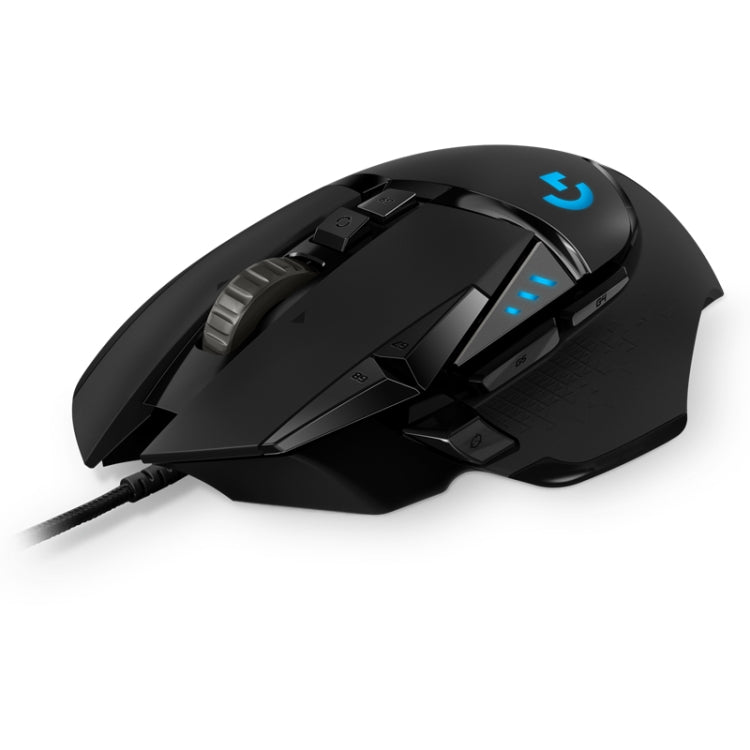 Mouse da gioco cablato Logitech G502 HERO con 11 pulsanti, lunghezza: 2,1 m