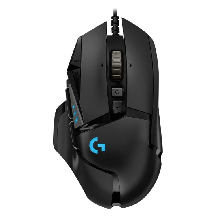 Mouse da gioco cablato Logitech G502 HERO con 11 pulsanti, lunghezza: 2,1 m