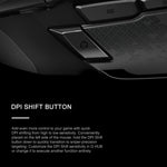 Mouse da gioco cablato Logitech G502 HERO con 11 pulsanti, lunghezza: 2,1 m