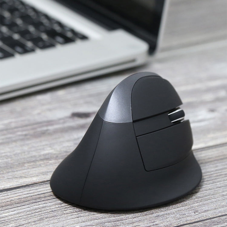DELUX M618 Mini 2.4G Wireless 2400 DPI USB ricaricabile ergonomico mouse verticale, M618 Pink, M618 Grey