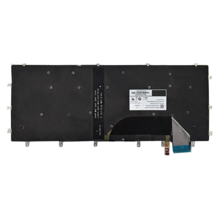 Tastiera americana con retroilluminazione per Dell XPS 15 9550 9560, For Dell XPS 15 (US)