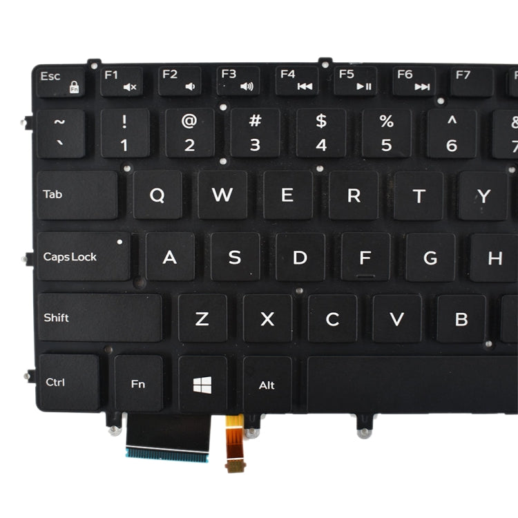 US Backlit Keyboard for Dell XPS 15 9550 9560, For Dell XPS 15 (US)