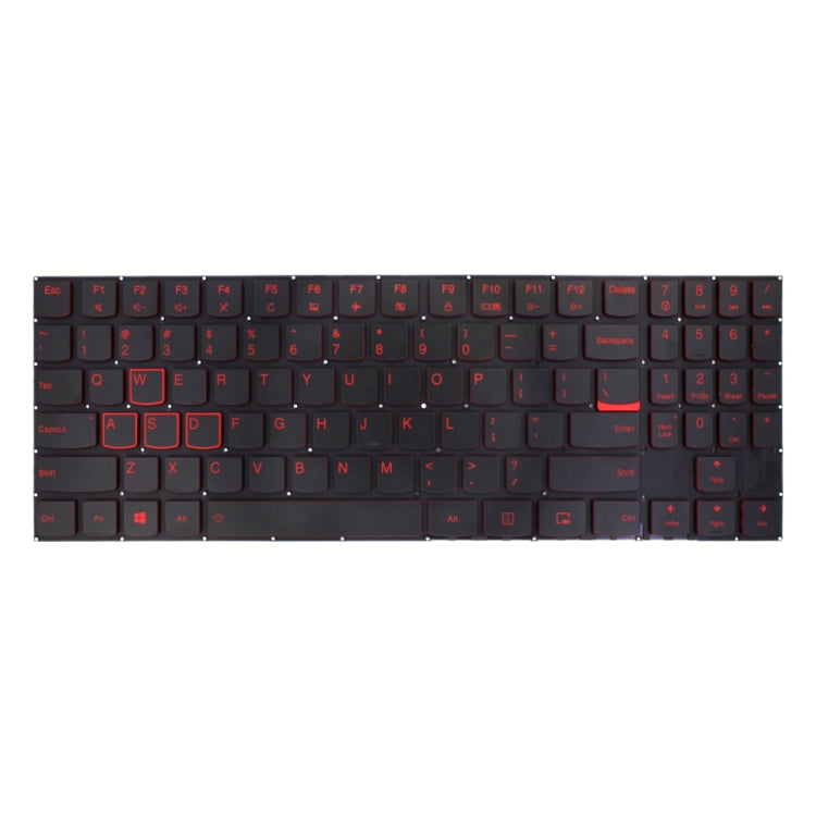 US Backlit Keyboard for Lenovo Legion Y520 Y520-15IKB Y720 Y720-15IKB R720 R720-15IKB, For Legion Y520(US)