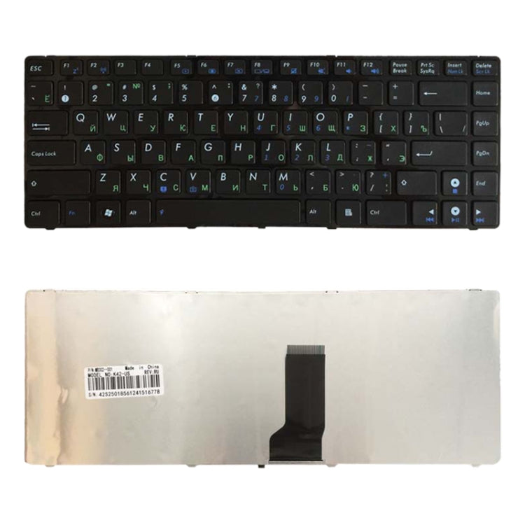 RU Keyboard for Asus K42J X43 X43B A43S A42 K42 A42J