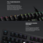 Tastiera da gioco meccanica cablata Logitech G512 RGB asse C, lunghezza: 1,8 m, Logitech G512 C-axis