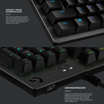Tastiera da gioco meccanica cablata Logitech G512 RGB asse L, lunghezza: 1,8 m, Logitech G512 L-axis