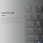 Tastiera da gioco meccanica cablata Logitech G512 RGB asse L, lunghezza: 1,8 m, Logitech G512 L-axis