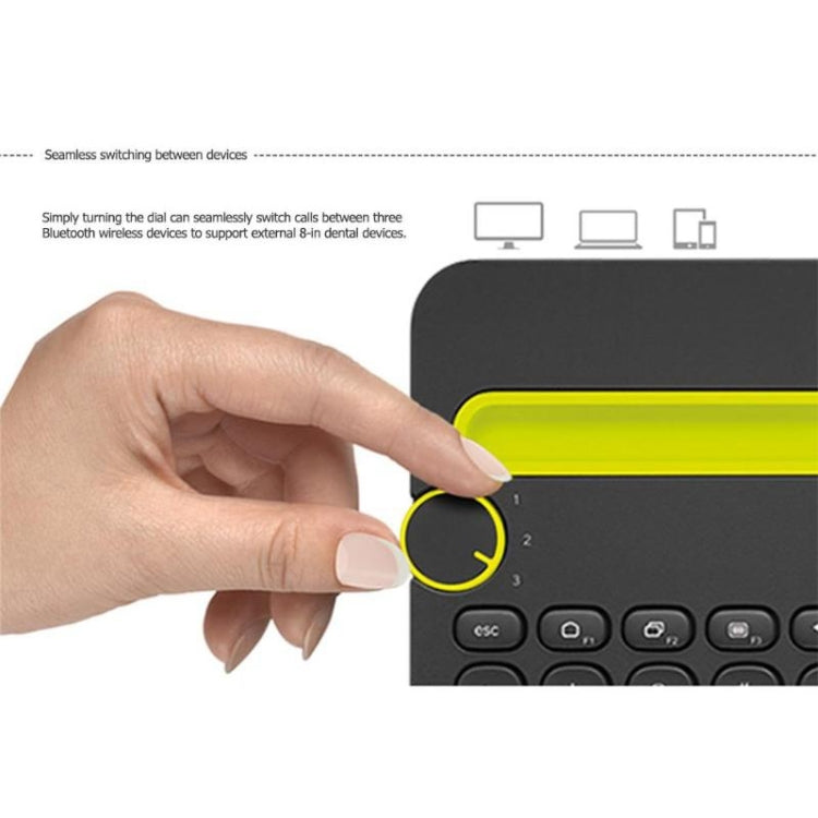 Tastiera Bluetooth wireless multidispositivo Logitech K480 Bluetooth 3.0 con supporto
