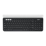 Logitech K780 Tastiera wireless multidispositivo Bluetooth + Unifying Dual Mode con supporto
