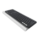 Logitech K780 Tastiera wireless multidispositivo Bluetooth + Unifying Dual Mode con supporto