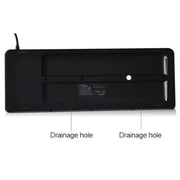 DS-8800 Interfaccia PS/2 Previene gli spruzzi d'acqua Carattere di incisione laser Tastiera touchpad cablata monopezzo, lunghezza: 1,5 m, DS-8800 PS/2