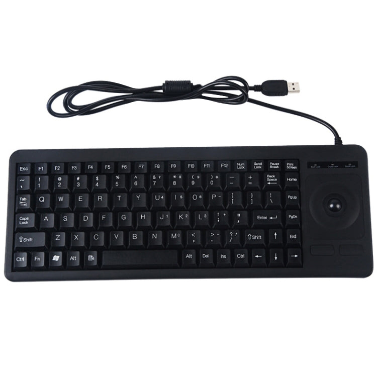 L'interfaccia USB DS-8900 previene gli spruzzi d'acqua Carattere di incisione laser Tastiera trackball cablata monopezzo, lunghezza: 1,5 m, DS-8900 USB