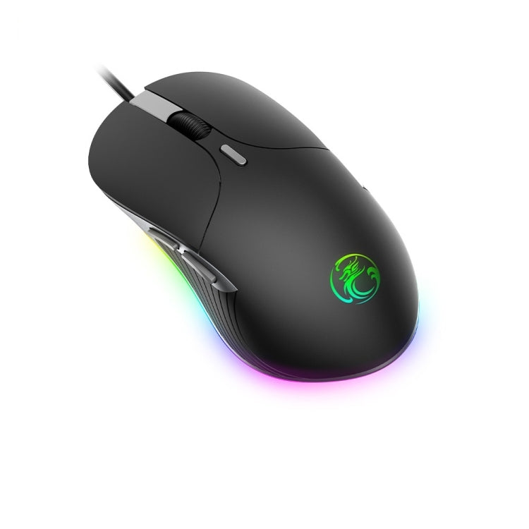 Mouse cablato iMICE X6 Mouse da gioco RGB colorato a 6 pulsanti, X6