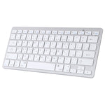 WB-8022 Tastiera Bluetooth wireless ultrasottile per iPad, Samsung, Huawei, Xiaomi, tablet PC o smartphone, tasti arabi, Arabic Keys