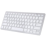 WB-8022 Tastiera Bluetooth wireless ultrasottile per iPad, Samsung, Huawei, Xiaomi, Tablet PC o Smartphone, tasti tedeschi, German Keys